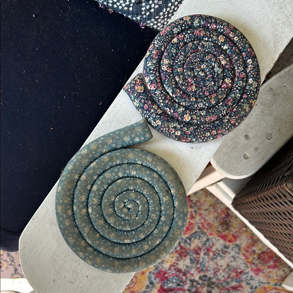 Vintage Coiled Coasters or Trivets